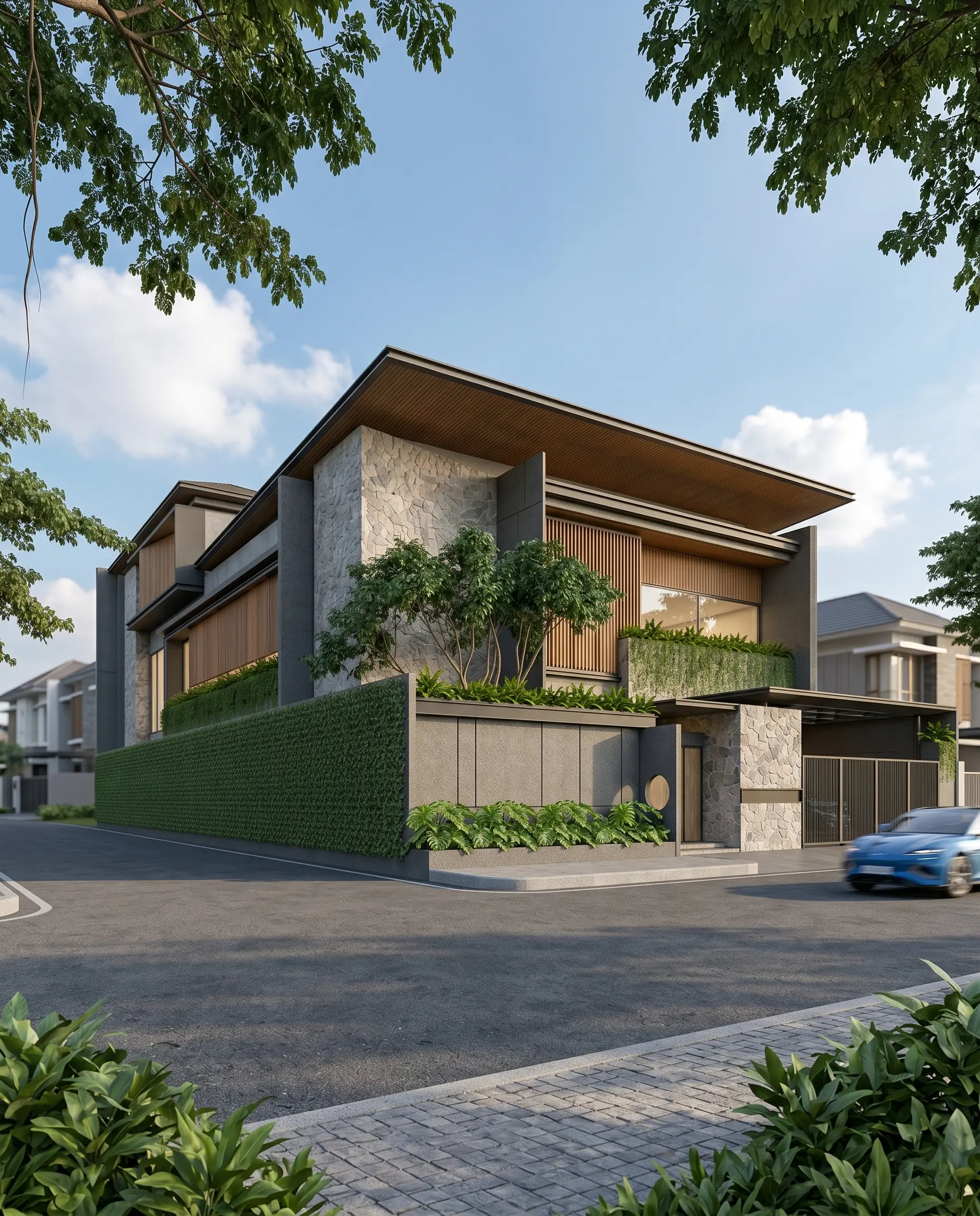 C House portrait view 2