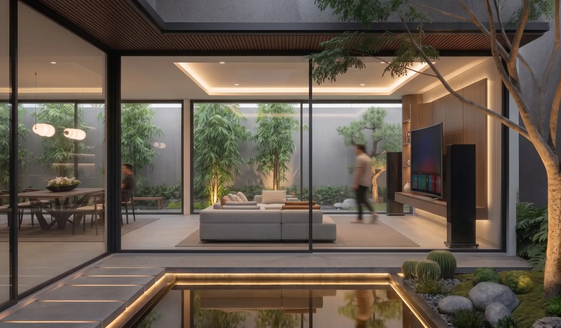 C House exterior